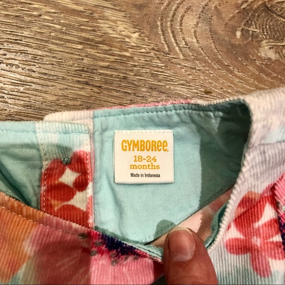 🐇 Gymboree Girls Pastel Floral Easter Dress Sz 18-24 Month EUC No wear - Picture 4 of 10